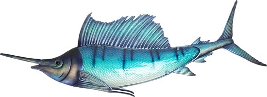 Eurocatch Glas og Metal Fisk - Sailfish 110cm