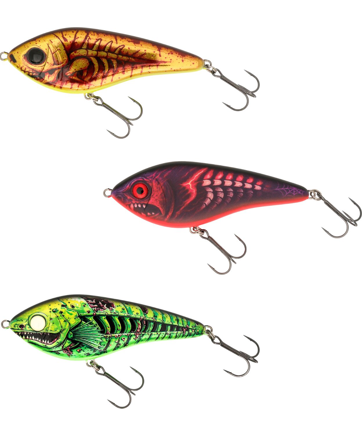 Westin Swim Glidebait Limitied Edition Halloween - 12cm - 53g-Radioactive Ripper