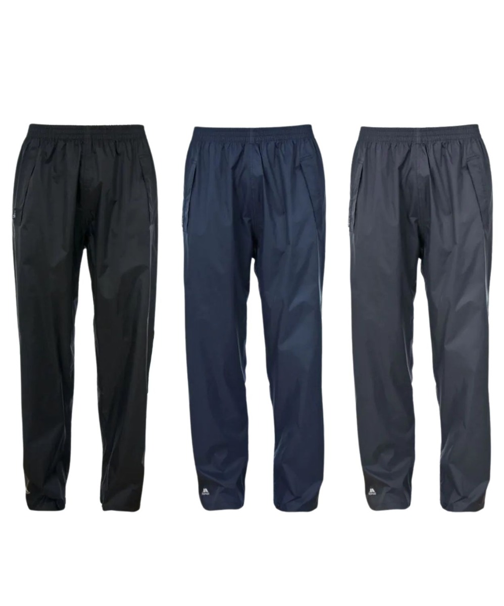 Trespass Qikpac Unisex Regnbuks - Black-XS