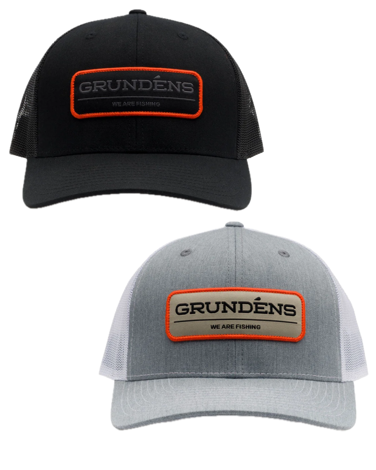 Grundéns We Are Fishing Trucker Cap-Solid Black