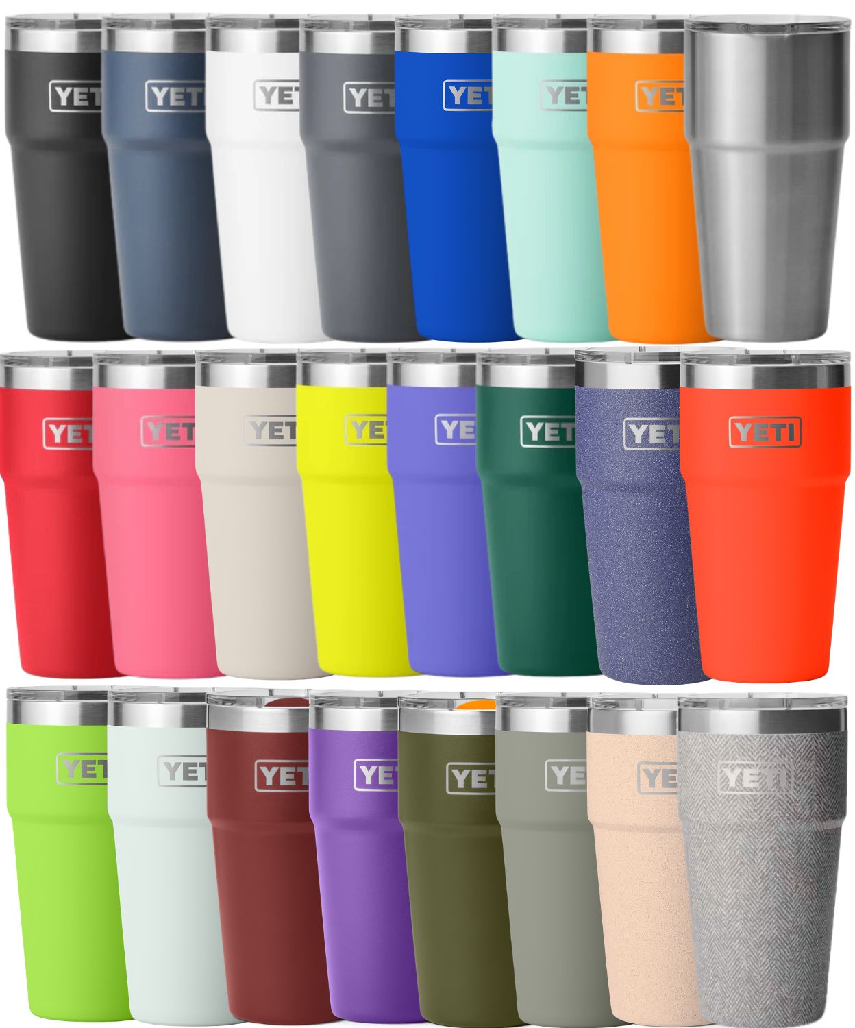 YETI - Rambler 20 Oz Stackable Cup (591 ML)-King Crab Orange