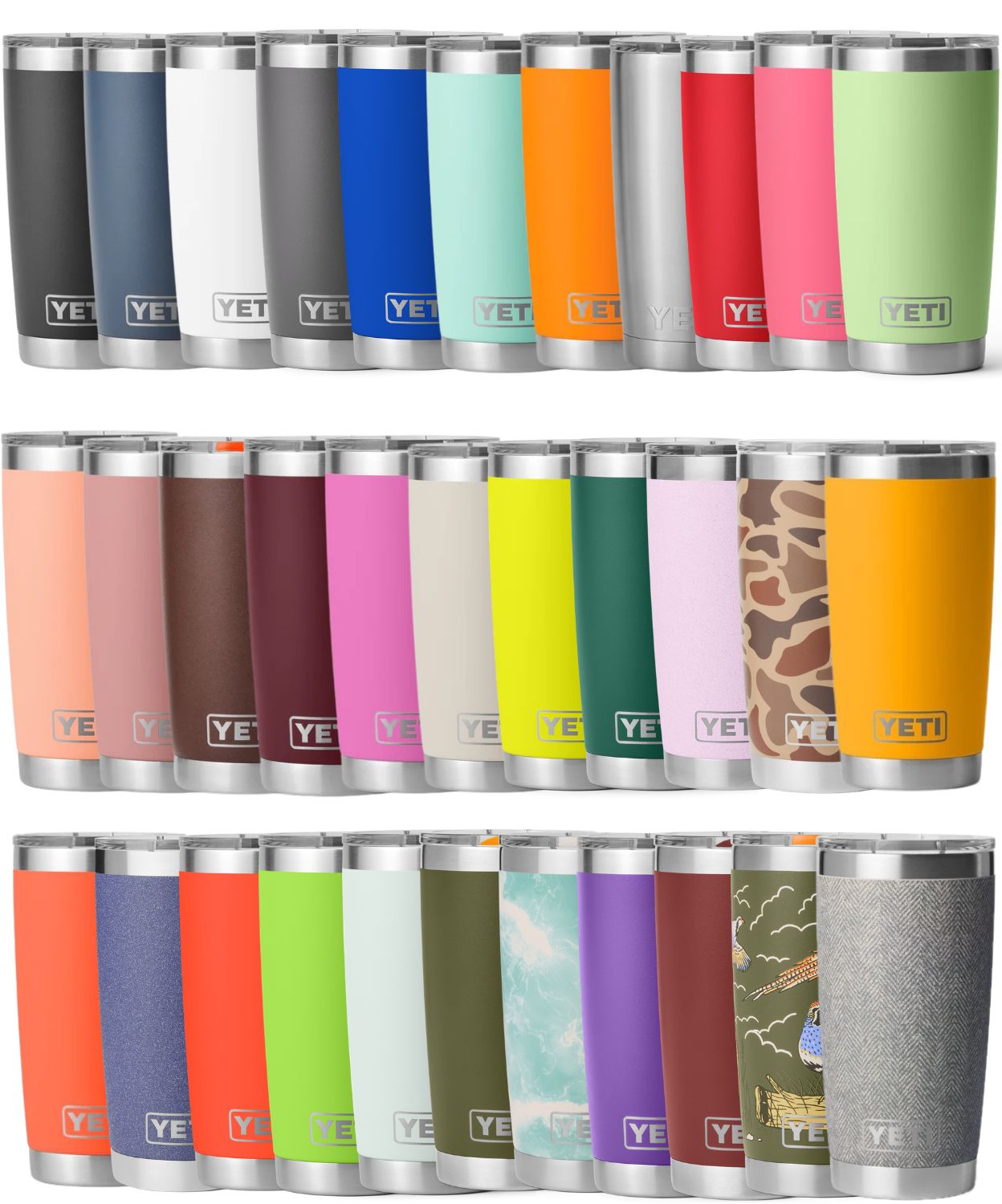 YETI - Rambler 20 Oz Tumbler (591 ML)-Cape Taupe