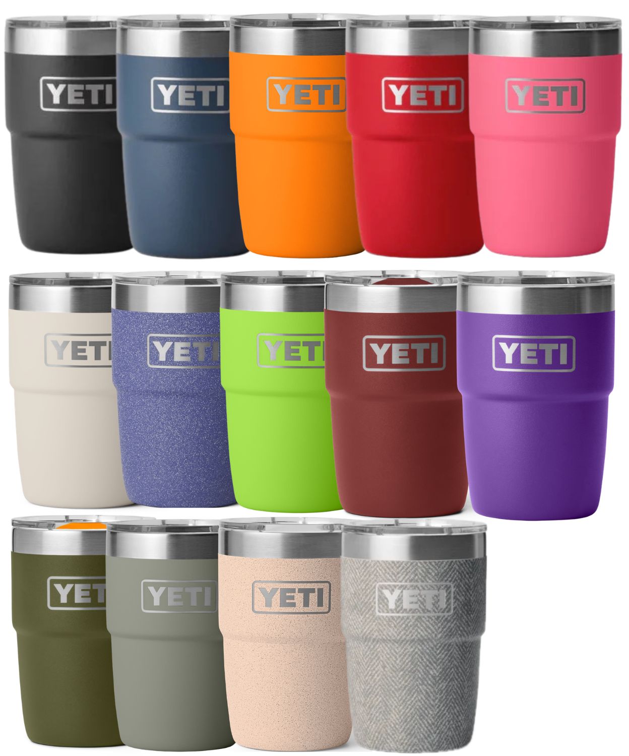 YETI - Rambler 8 Oz Stackable Cup (237 ML)-Cape Taupe