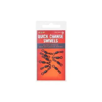 ESP Quick Change Swivels - Str. 9 - 10 stk.