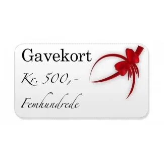 Gavekort til TopGrej på 500 kr.