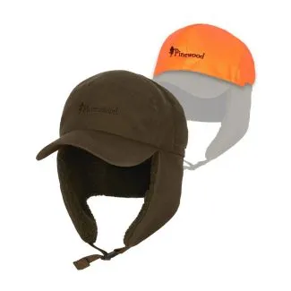 Pinewood Småland Teddy Winter Cap - Vendbar top