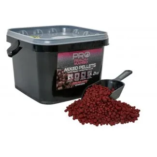 Starbaits Pro Peach & Mango Mixed Pellets - 2Kg