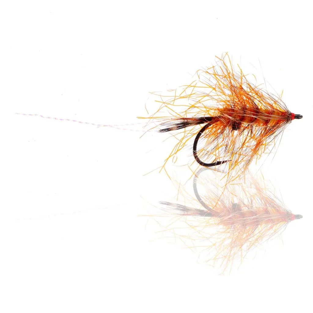 polar chenille shrimp orange #2