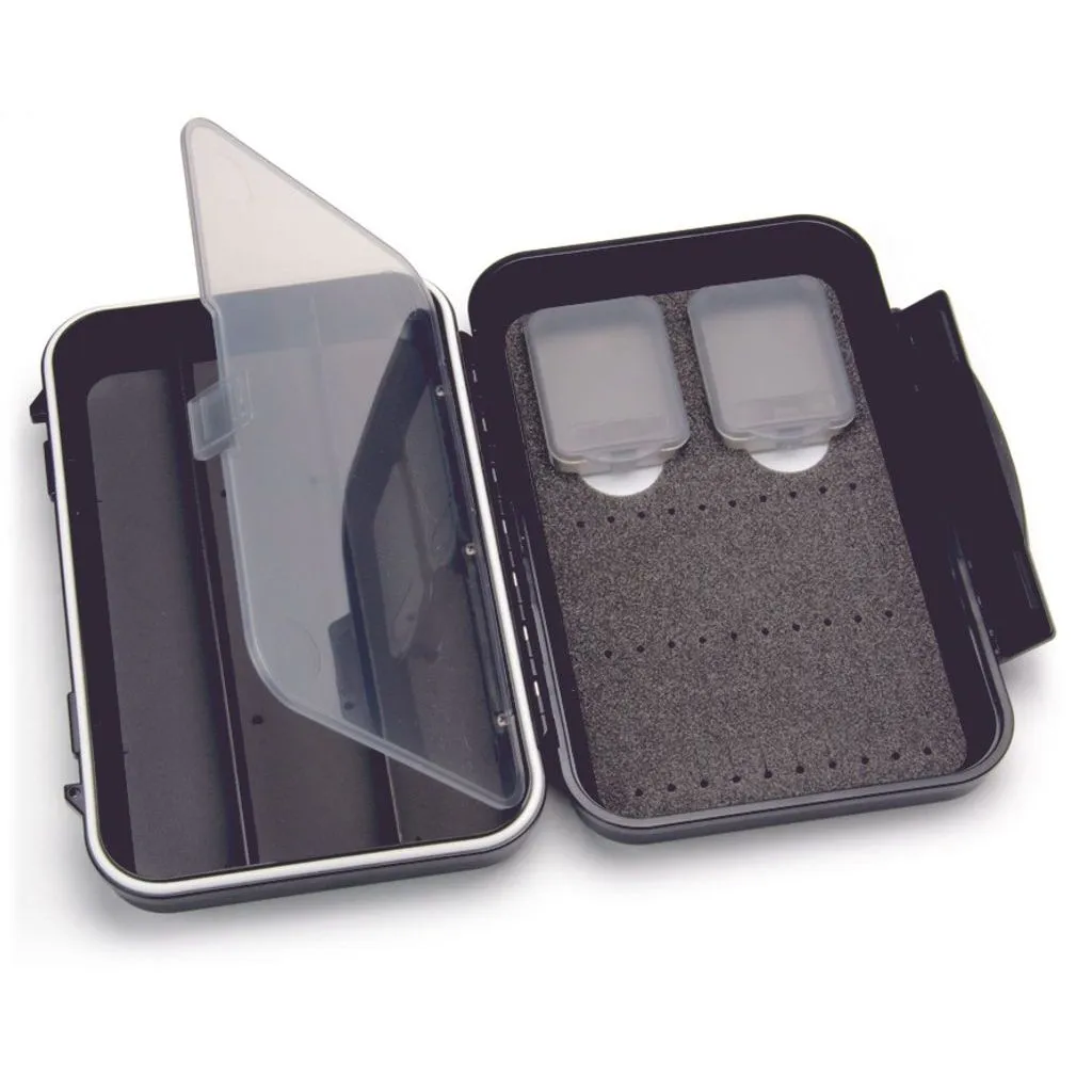 C&F Design - Medium 2-Row WP Tube Fly Case w 3 Comp (CF-2403V) Black