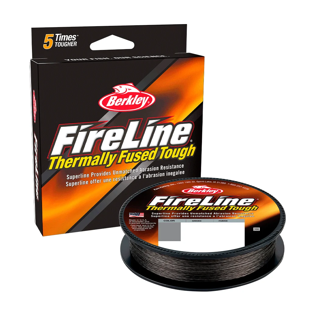 Påspoling af Berkley Fireline Sort - line på hjul