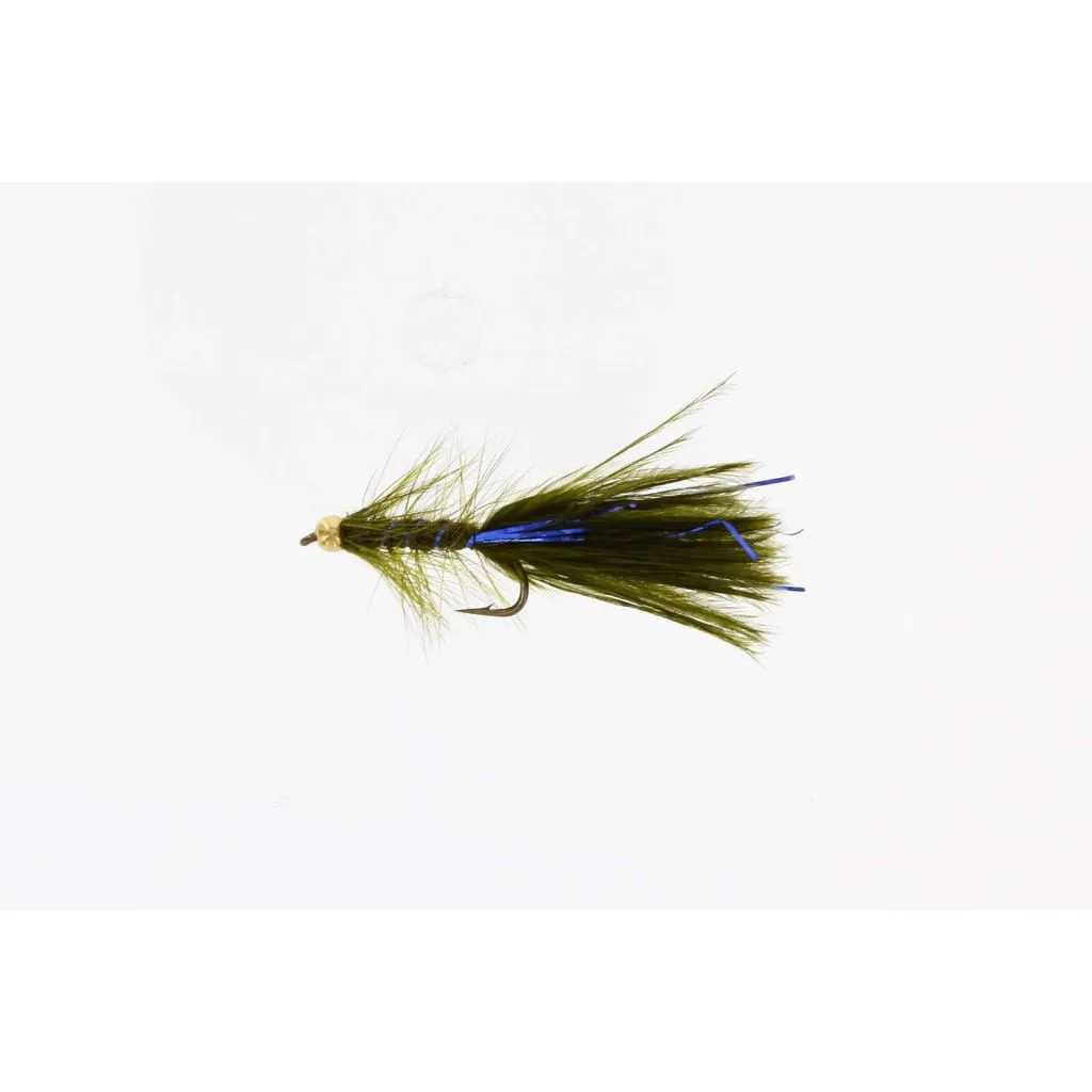Mininoblers Olive/Silver #10 − Unique Flies