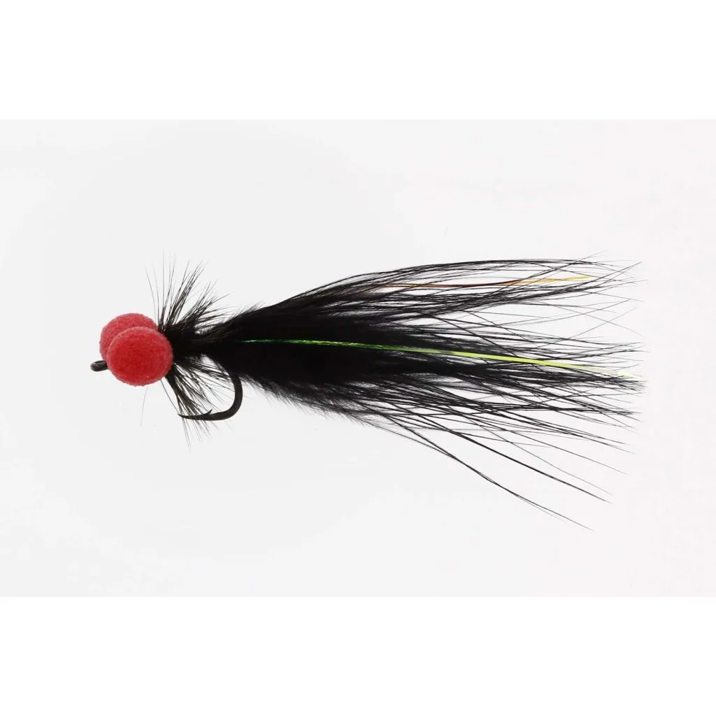 Booby Black #8 − Unique Flies