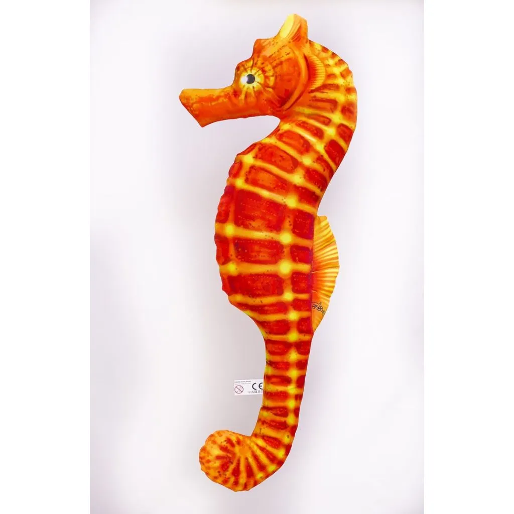 Gaby Pudefisk Søhest Orange - 60cm