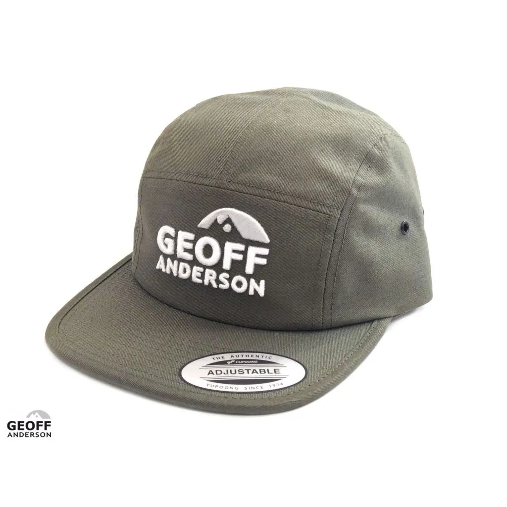 Geoff Anderson Flexfit Jockey Cap - Green