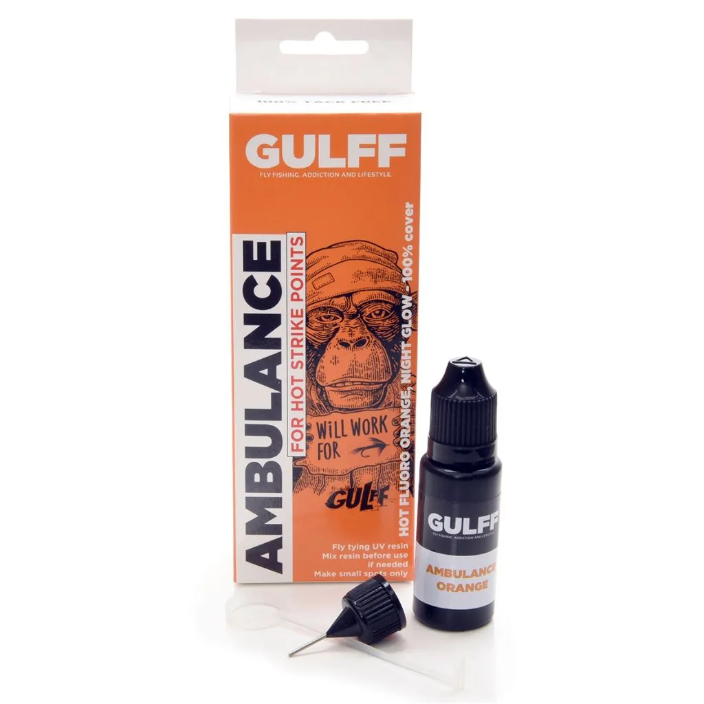 Gulff Ambulance Orange UV Lim 15ml