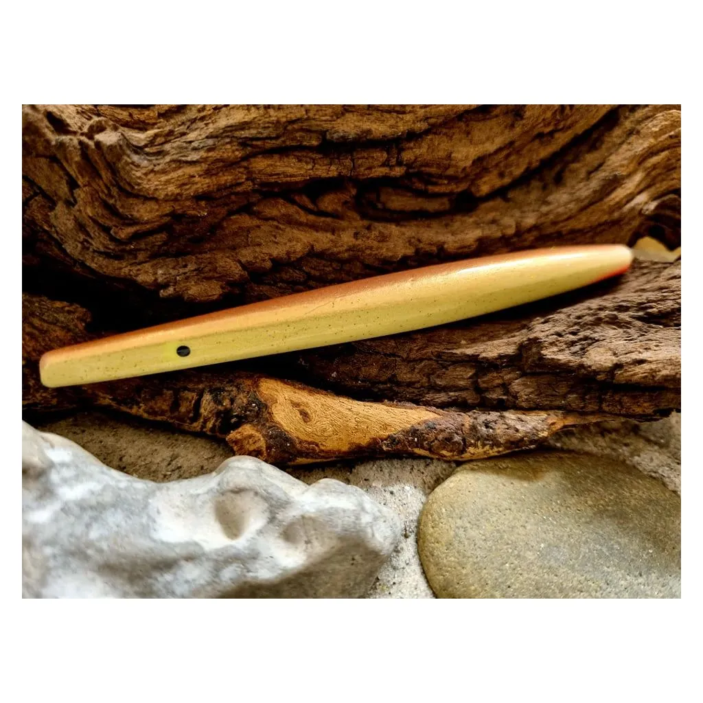 Otto Poulsen Tobis Wobler Gennemløber 10x110 - ca 17g - Topgrej Edition - Guld Tobis