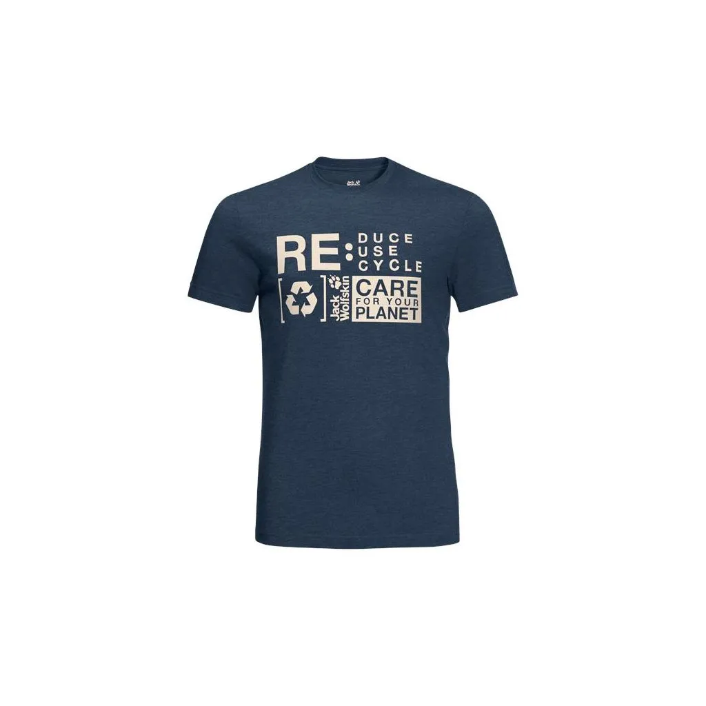 Jack Wolfskin Nature Relief T-shirt - Dark Indigo