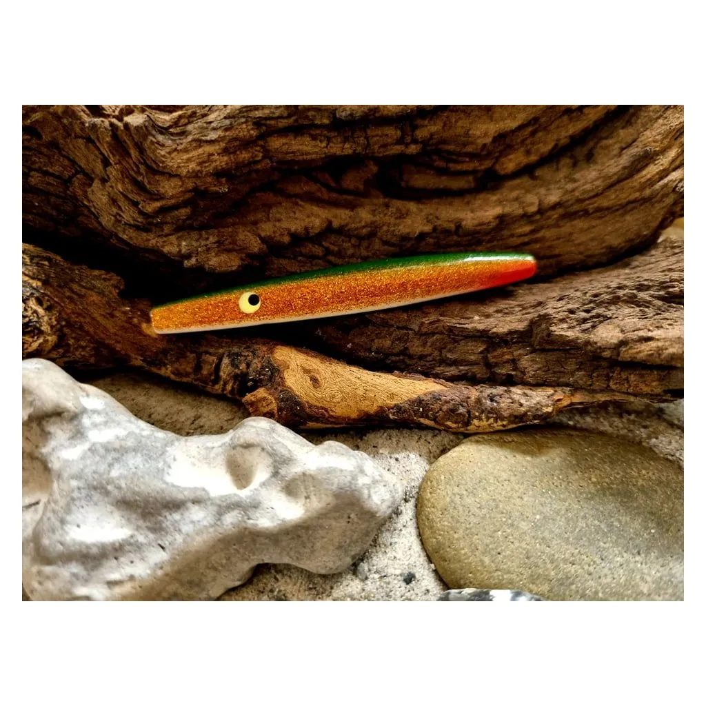 Otto Poulsen Tobis Wobler Gennemløber 9x70 - ca 10g - Topgrej Edition - Kobber Tobis