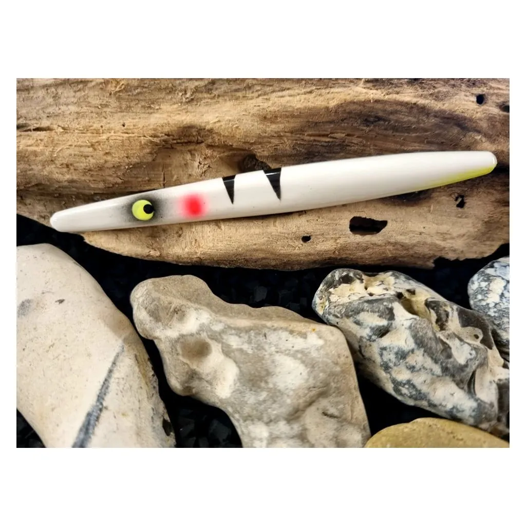 Otto Poulsen Tobis Wobler Gennemløber 10x110 - ca 17g - Topgrej Edition - Albino Pika