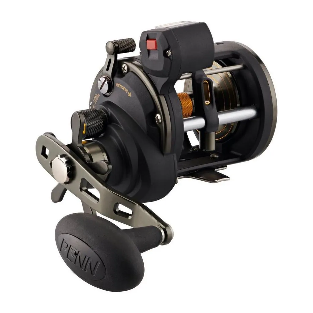 Penn Squall II LW Havhjul Med Linetæller