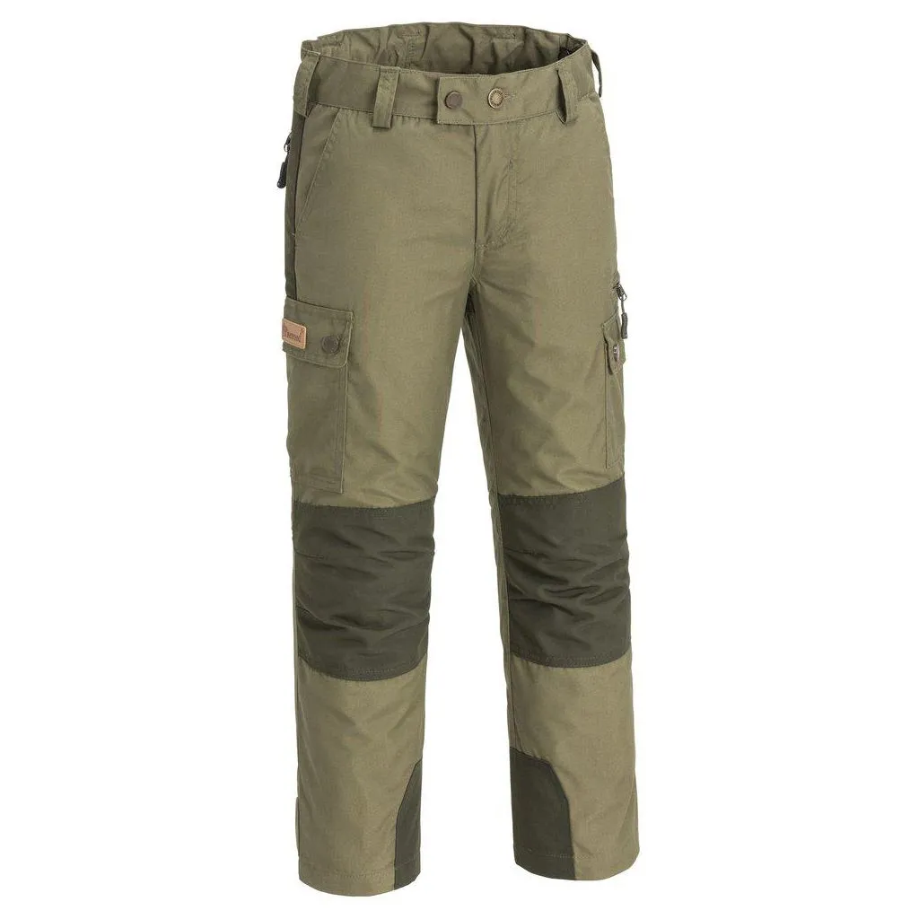 Pinewood Lappland TRS KID -H. Olive/Mossgreen - Junior bukser