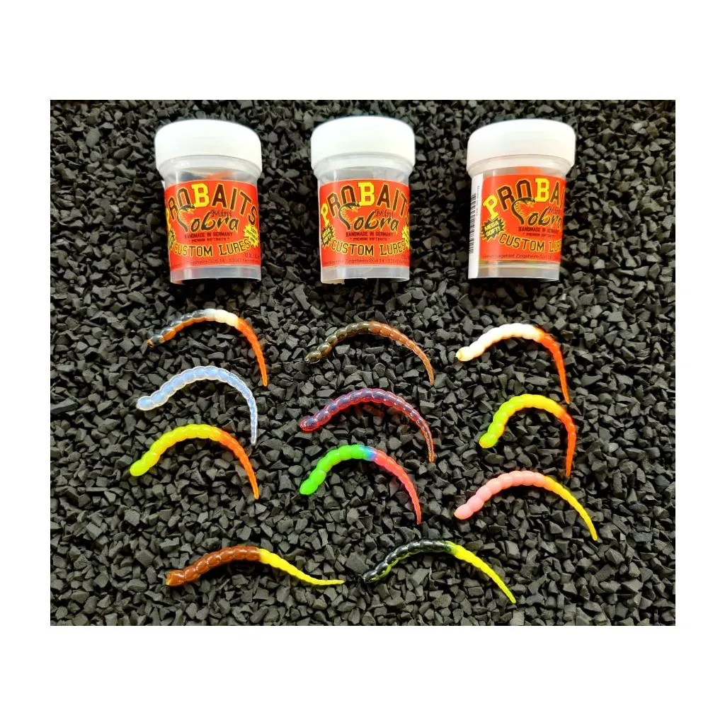 Pro Baits Custom Lures - Mini Cobra - 6,5cm - 12stk - Mange forskellige farver