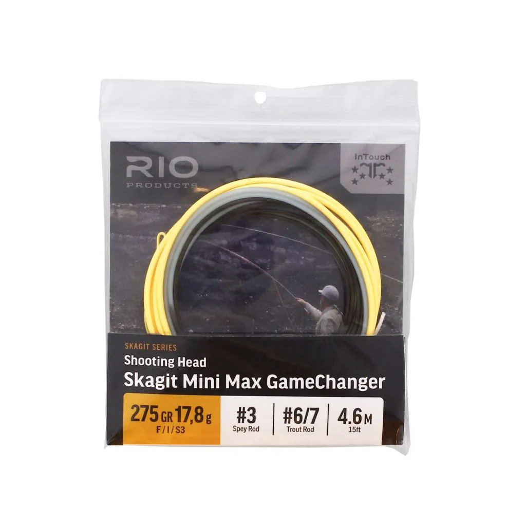Rio Skagit Mini Max GameChanger F/I/S3 - Skydehoved