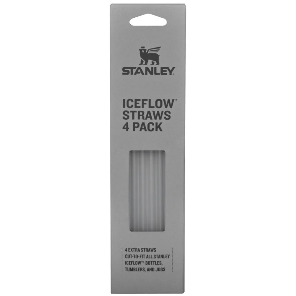 Stanley The IceFlow Straws 4-Pack Clear