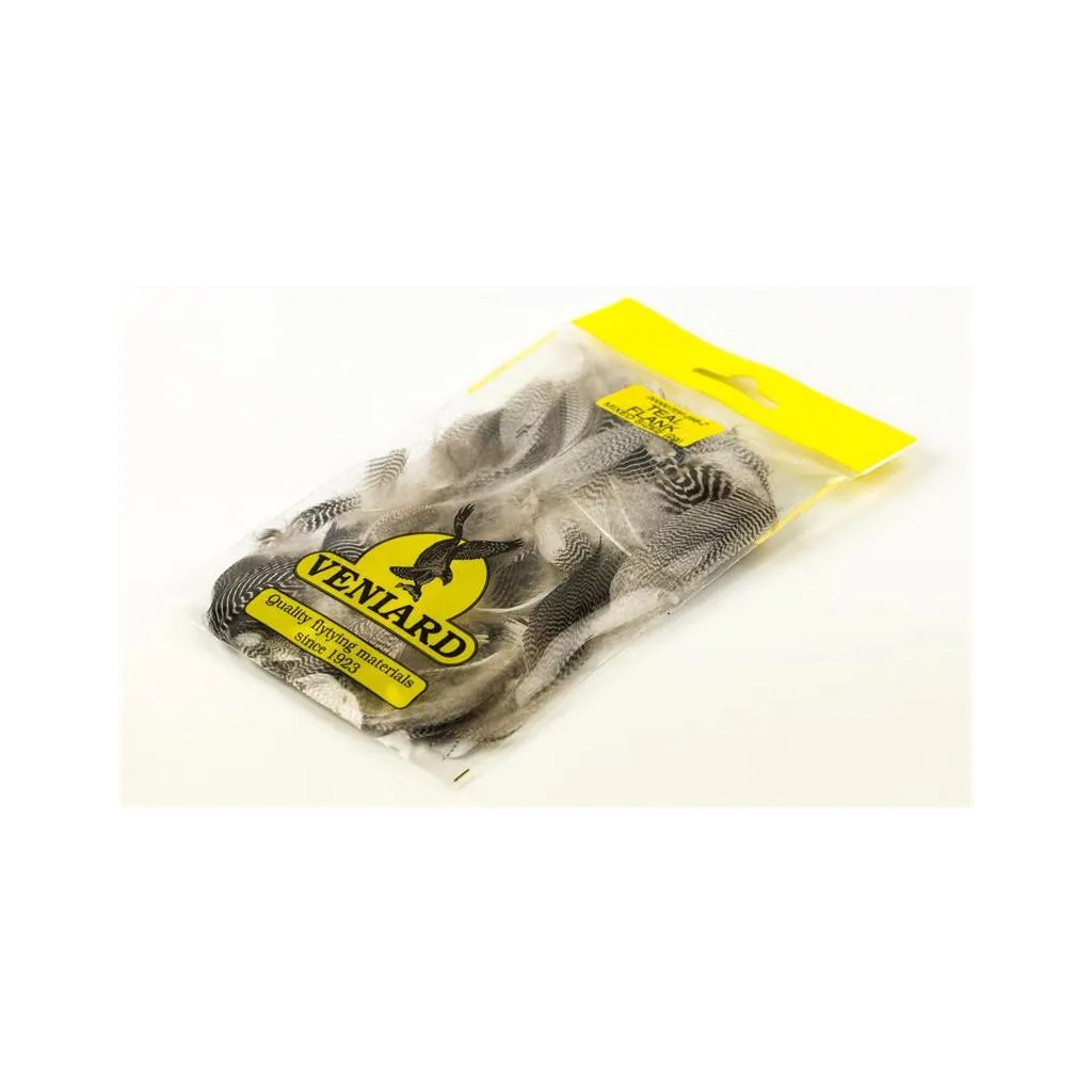 Teal Duck Flank Feather