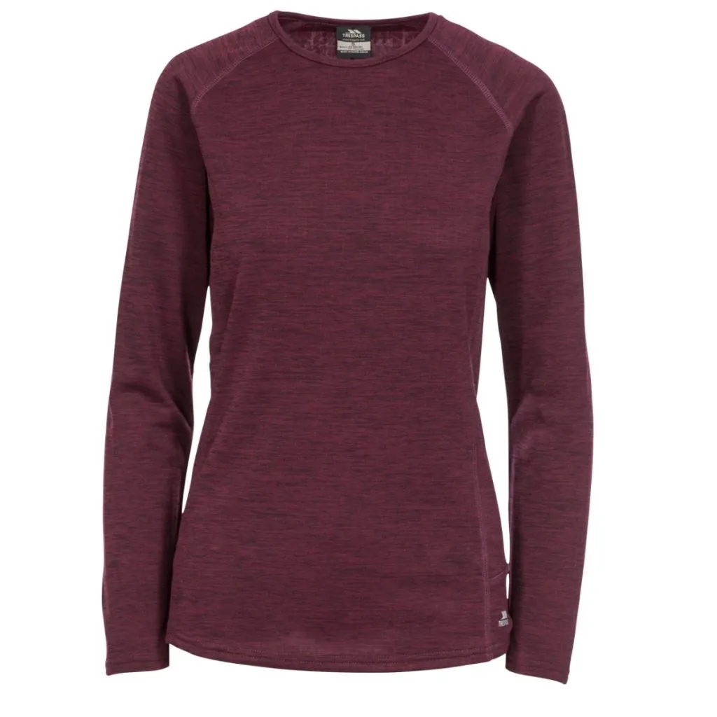 Trespass Racquel Langærmet Undertrøje - Damemodel