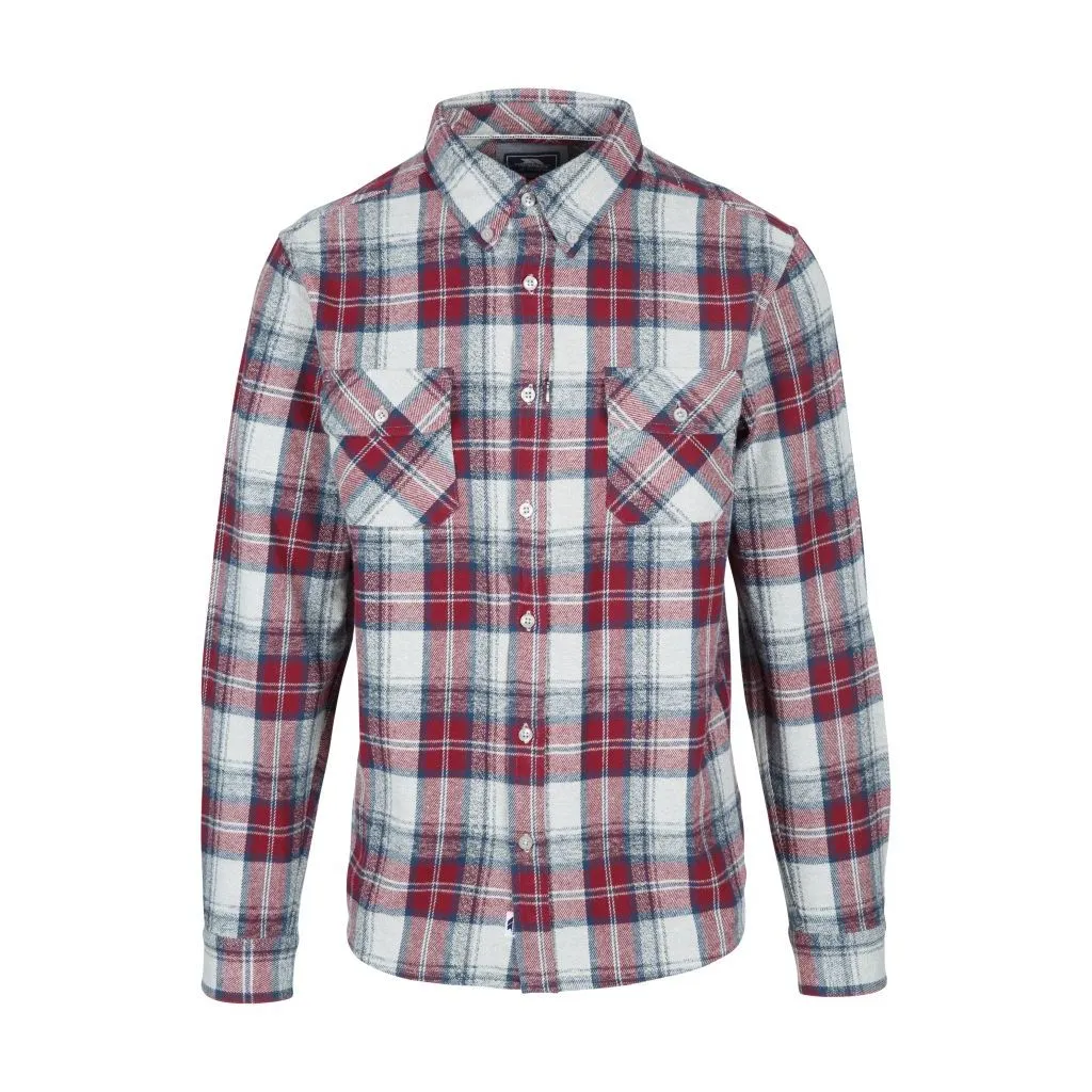 Trespass Wrothamton Skjorte - Raspberry check