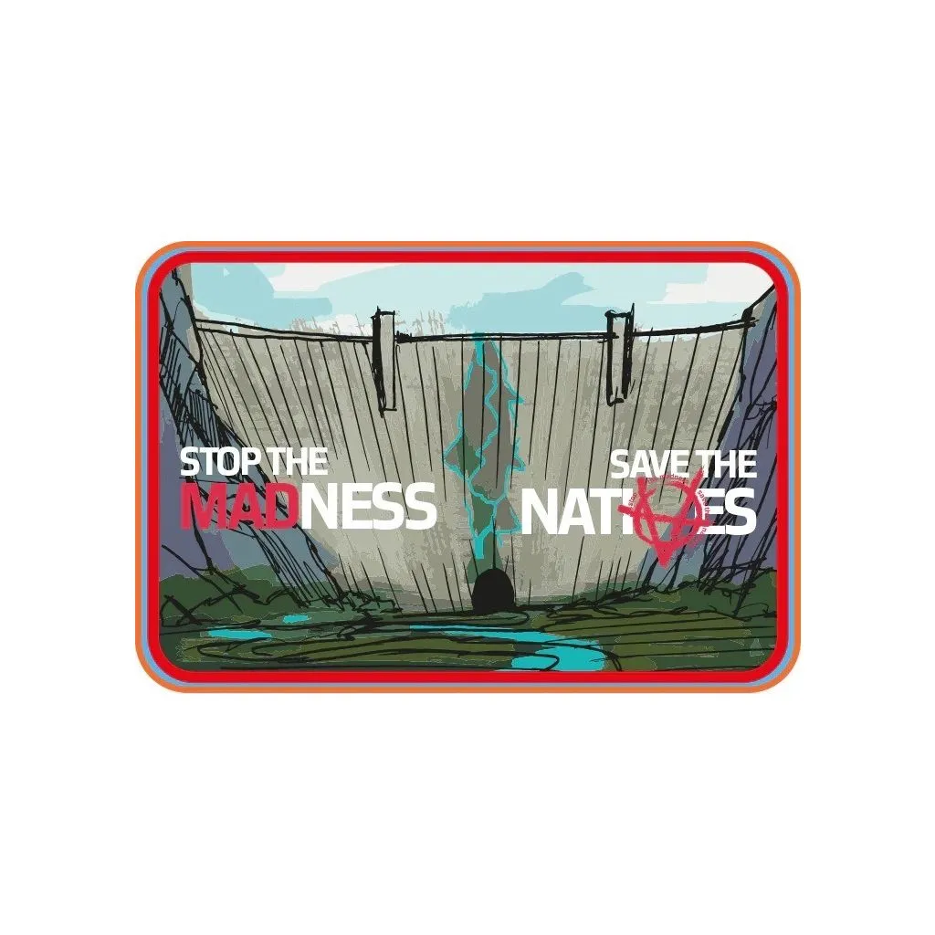 Klistermærke Natives 120mm