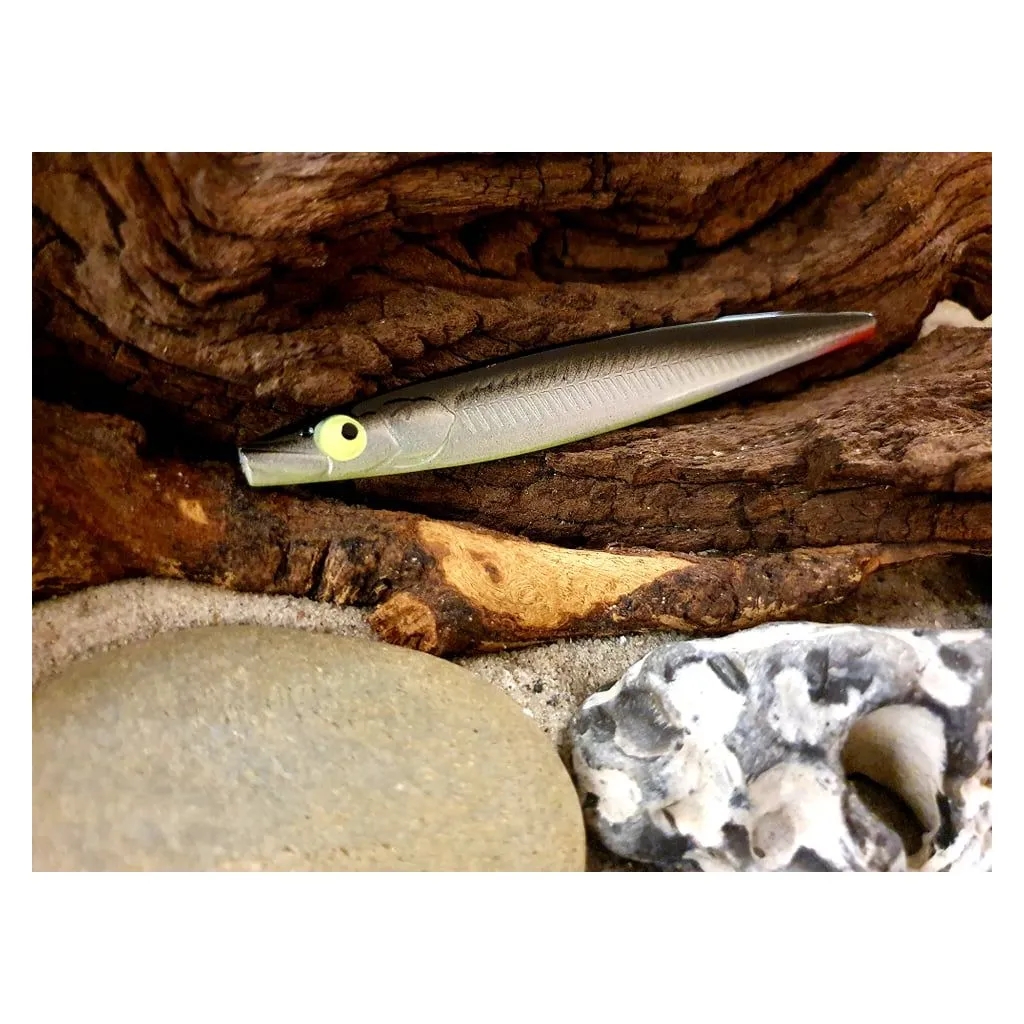 Savage Gear Zerling - 12g - Topgrej Edition - Sort/Sølv/Gul m. Rød røv