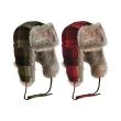 Pinewood Classic Checked Fur Hat