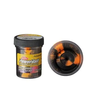 Powerbait med glitter Black/Orange