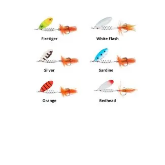 Abu Garcia Reflex White - Spinnere