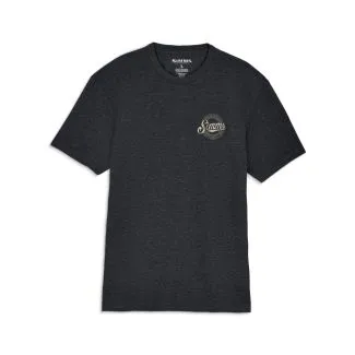 simms circle lockup t-shirt charcoal heather