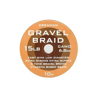 Drennan Gravel Braid 10m - Rig- og forfangsmaterialer