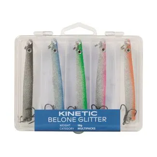 Kinetic Belone Glitter - 5 stk. pakke - 20g