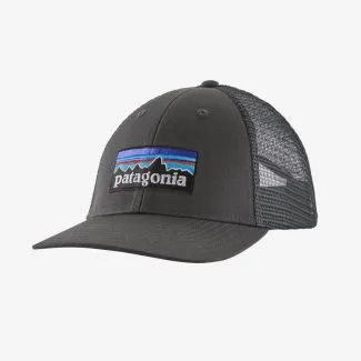 Patagonia P-6 Logo LoPro Trucker Cap - Forge Grey