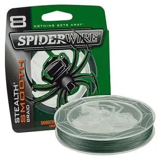 Påspoling af SpiderWire Stealth Smooth 8 Braid - Moss Green - line på hjul