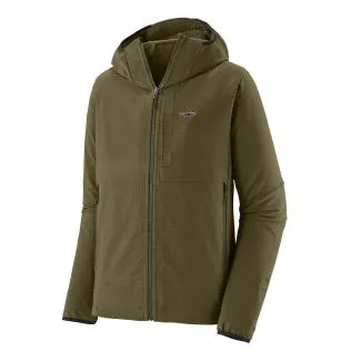 Men's R1 TechFace Fitz Roy Trout Hoody basin green