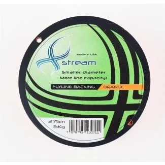 Xstream Backing Orange - 30 lbs - 15kg - 200m