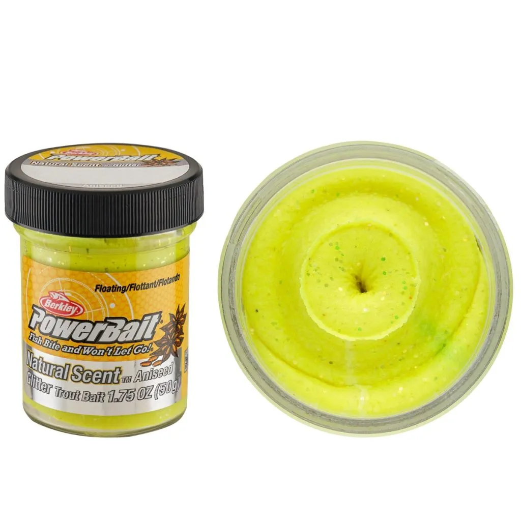 Berkley Powerbait Aniseed Glitter - Sunshine Yellow*