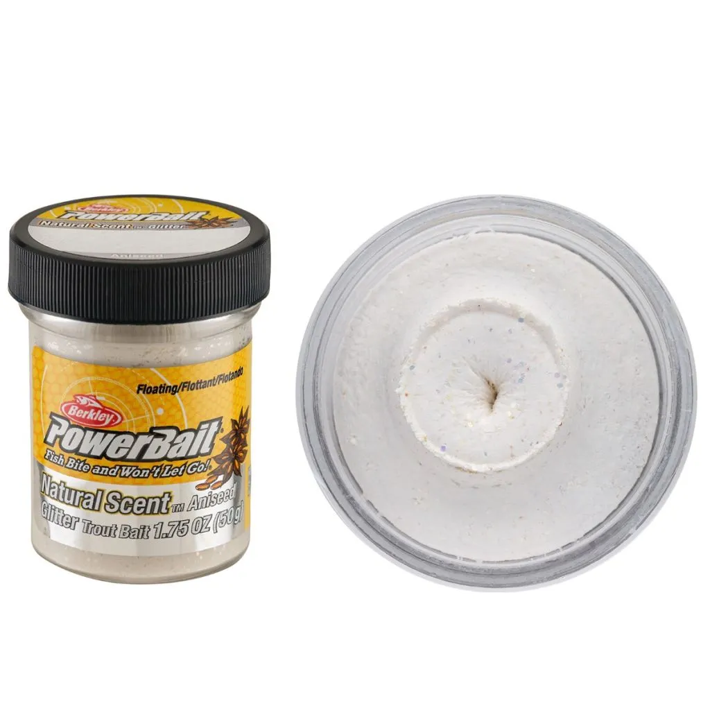 Berkley Powerbait Aniseed Glitter - White*