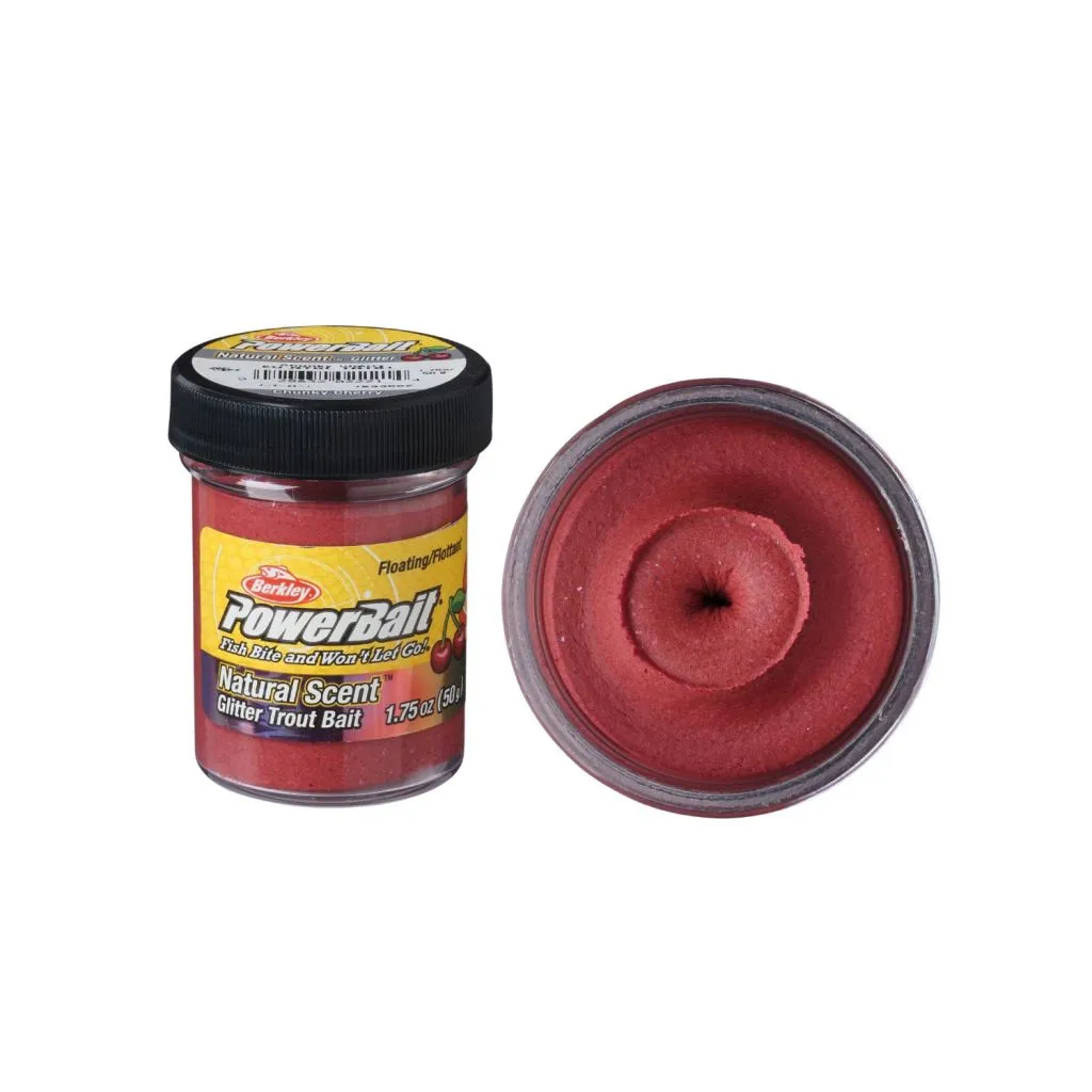 powerbait fruit m glitter chunky cherry