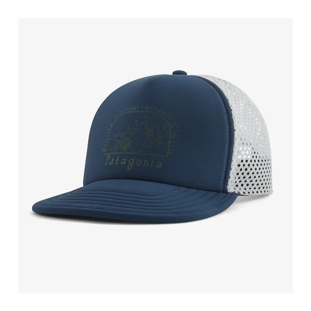 Patagonia Duckbill Trucker Hat - Lost And Found: Tidepool Blue