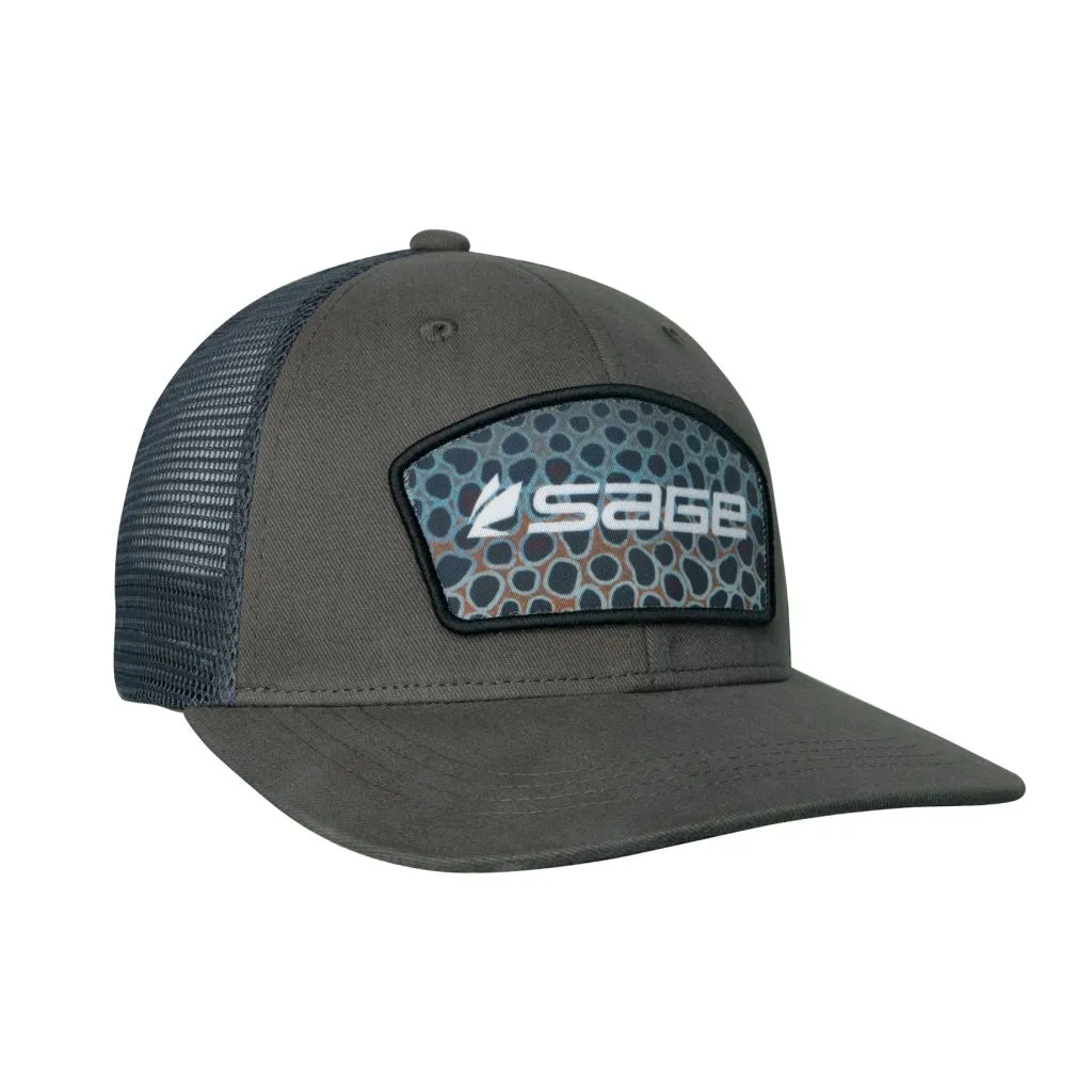 Sage Patch Trucker Green - Cap