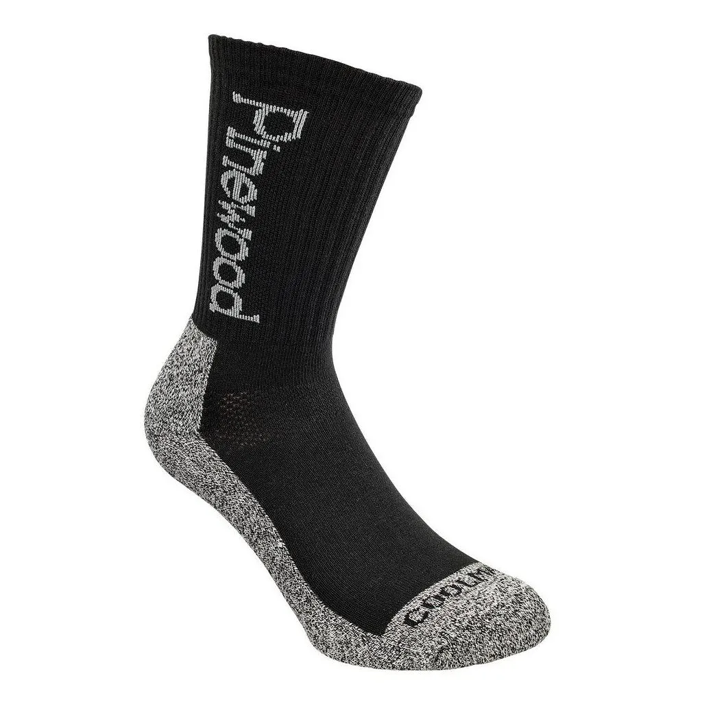 Pinewood Coolmax Strømper 2-pak - Sort