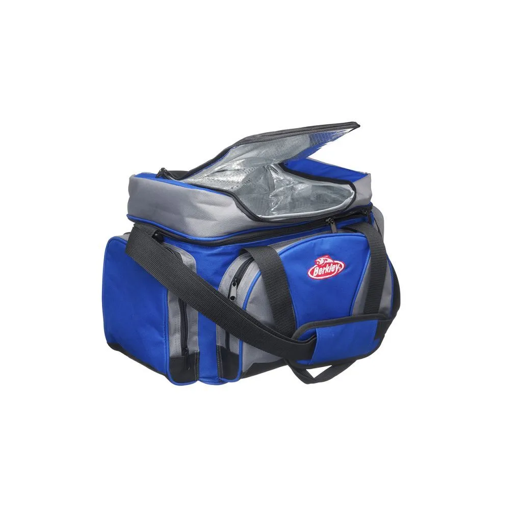 Berkley Fisketaske m. 4 grejæsker  - Blå/Grå/Sort